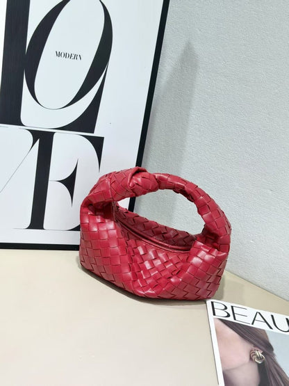 Sac bandoulière tressé aspect naturel
