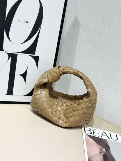Sac bandoulière tressé aspect naturel