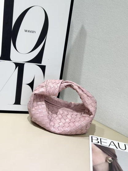 Sac bandoulière tressé aspect naturel