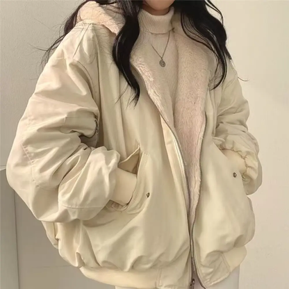 Sweat à capuche zippé pratique pour femme