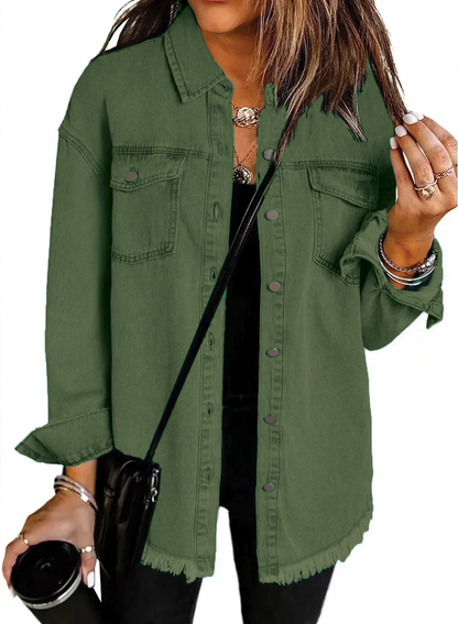 Veste en jean tendance pour femme