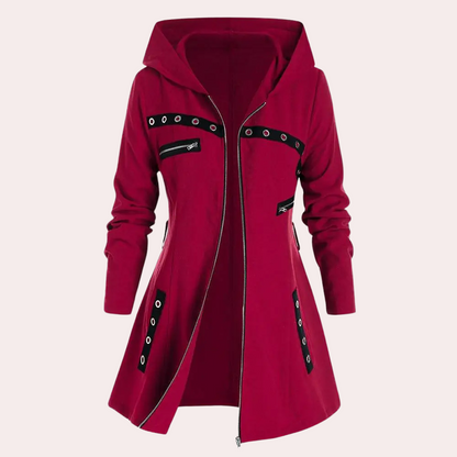 Veste femme mode automne style à capuche