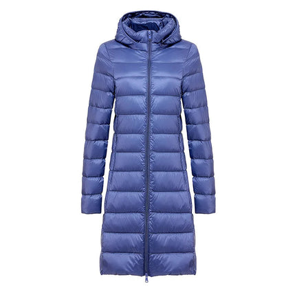Veste d'hiver élégante et chaude en duvet