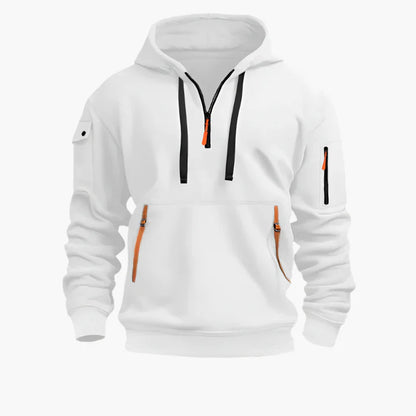 Sweat à capuche zippé sportif et pratique