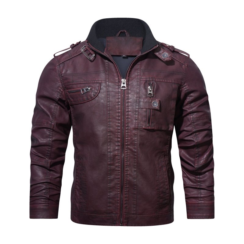 Blouson en cuir homme slim fit et stylé