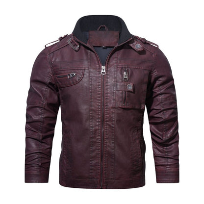 Blouson en cuir homme slim fit et stylé