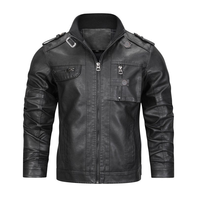 Blouson en cuir homme slim fit et stylé