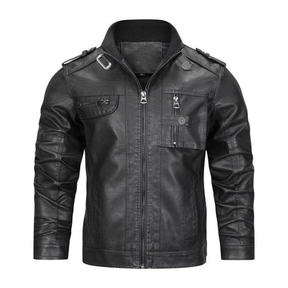 Blouson en cuir homme slim fit et stylé