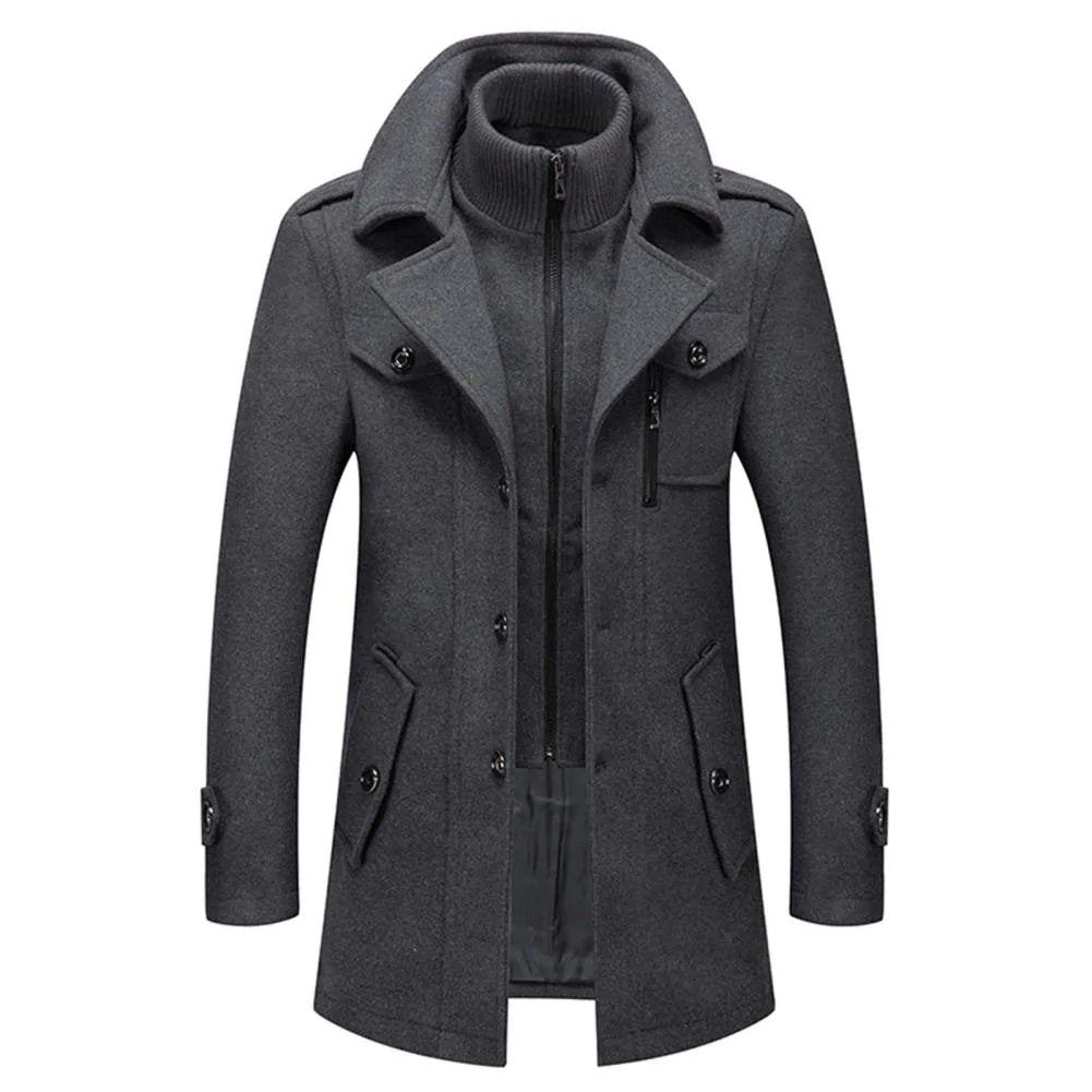 Manteau femme élégant en double drap