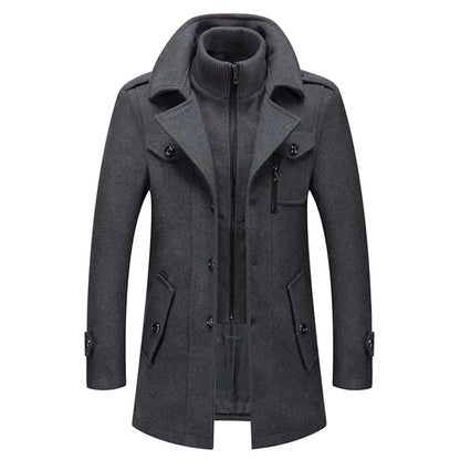 Manteau femme élégant en double drap