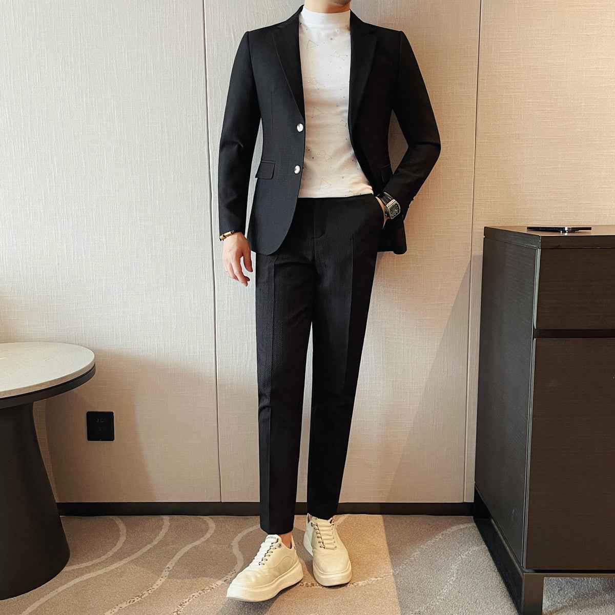 Costume pour hommes design slim moderne