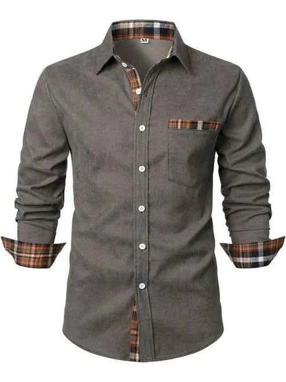 Chemise légère en coton pour homme