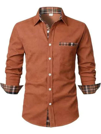 Chemise légère en coton pour homme