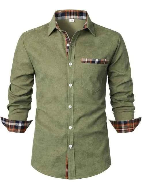 Chemise légère en coton pour homme