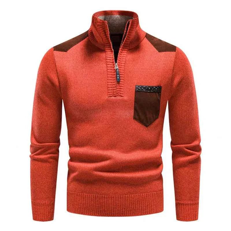 Pull-over homme col rond décontracté