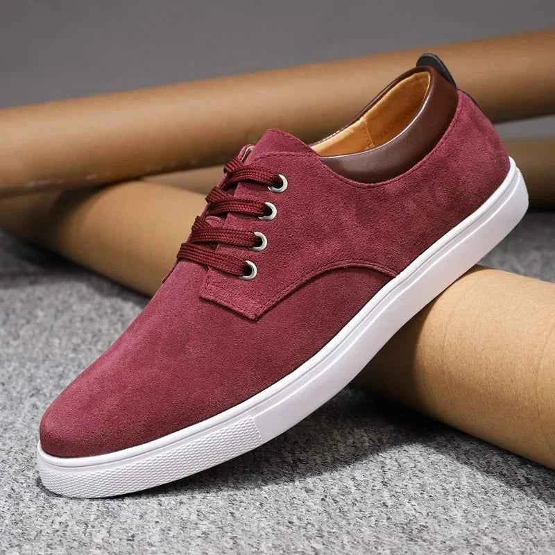 Bottes à lacets élégantes en cuir pour homme