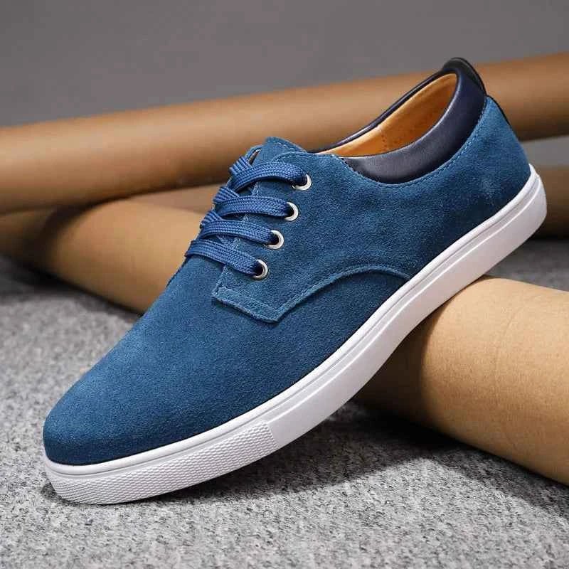 Bottes à lacets élégantes en cuir pour homme