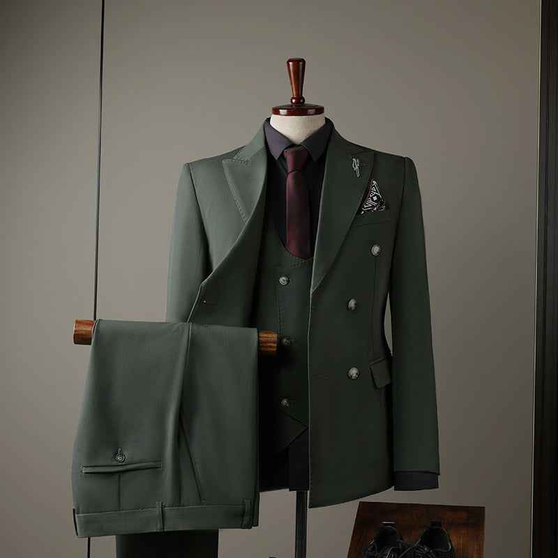 Costume de mariage élégant noir pour homme