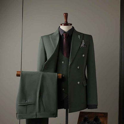 Costume de mariage élégant noir pour homme