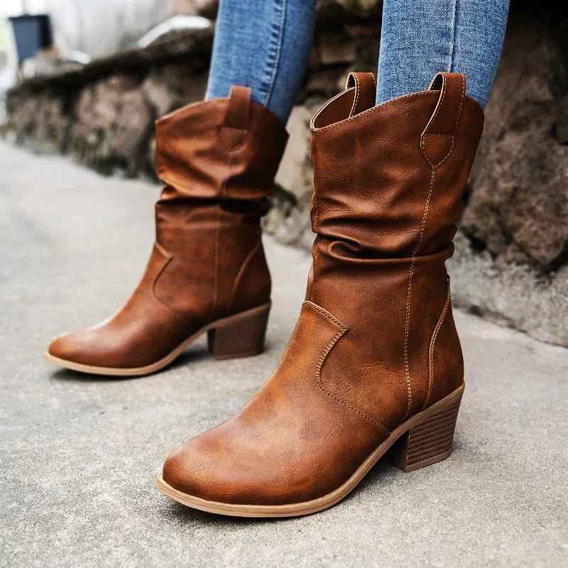 Bottines femme à talon haut