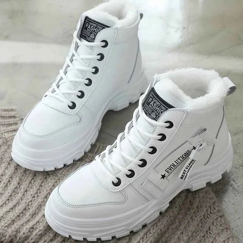 Chaussures femme Bottes d'hiver Hautes Neige