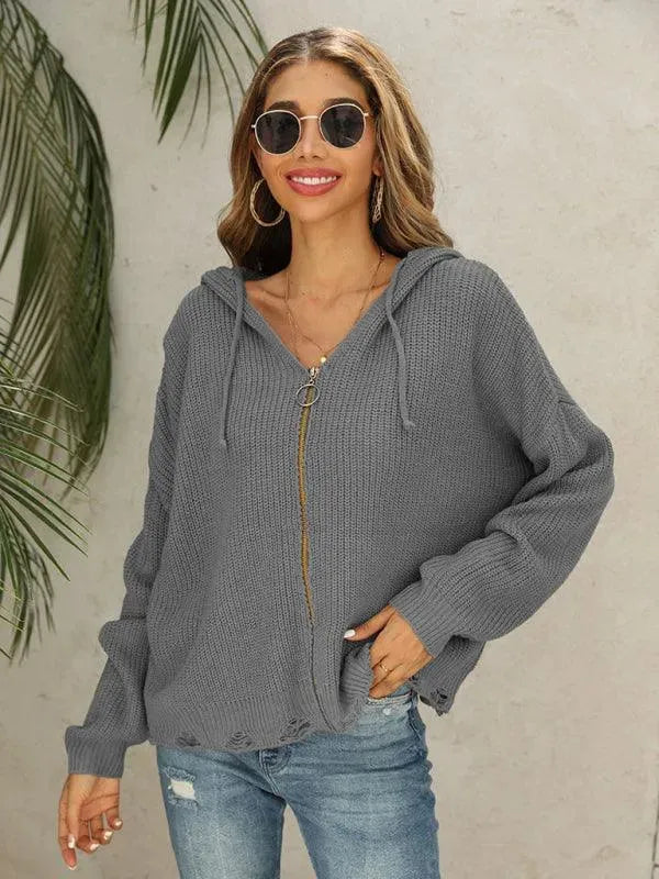 Pull en tricot femme chaud confortable