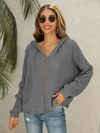 Pull en tricot femme chaud confortable