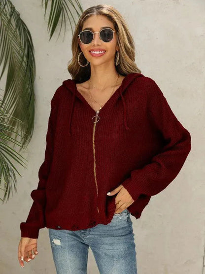 Pull en tricot femme chaud confortable