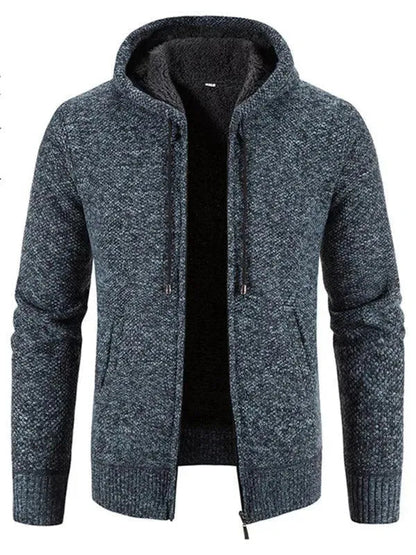 Gilet Cardigan Homme Moderne Fermeture Éclair