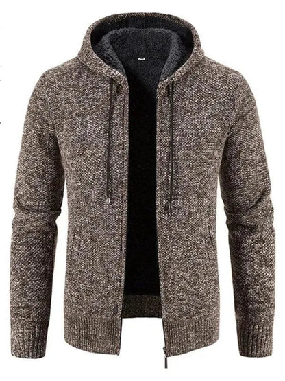 Gilet Cardigan Homme Moderne Fermeture Éclair
