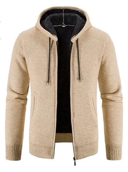 Gilet Cardigan Homme Moderne Fermeture Éclair