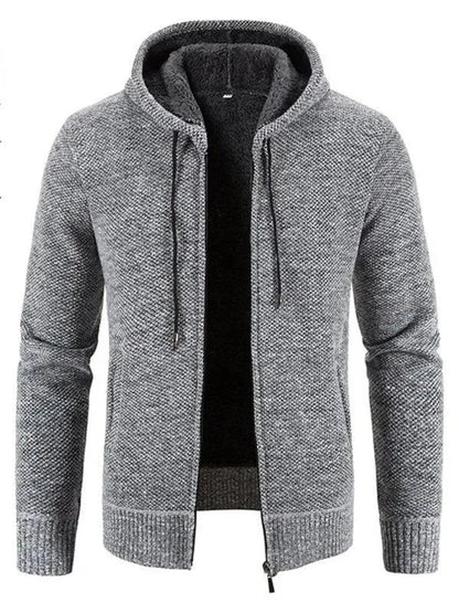 Gilet Cardigan Homme Moderne Fermeture Éclair