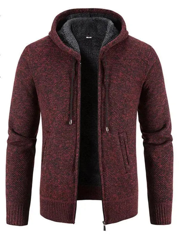Gilet Cardigan Homme Moderne Fermeture Éclair