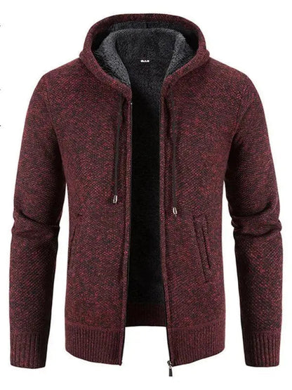 Gilet Cardigan Homme Moderne Fermeture Éclair