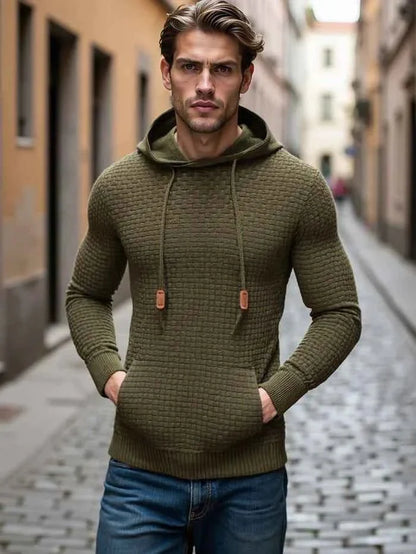 Herren Hoodie Elegantes Design - IdealeKleiden