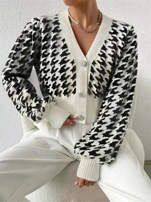 Cardigan à manches longues pour femme