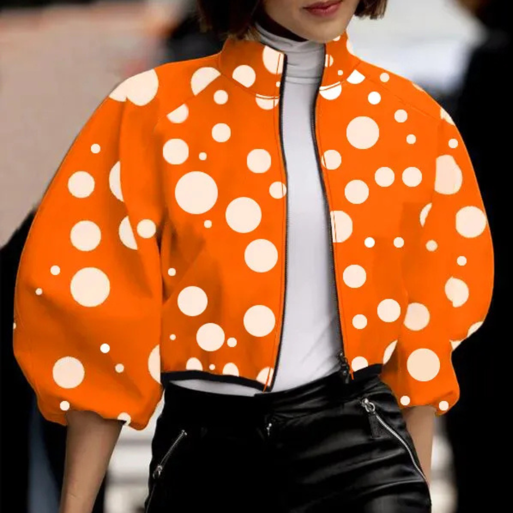 Veste courte automne tendance pour femme