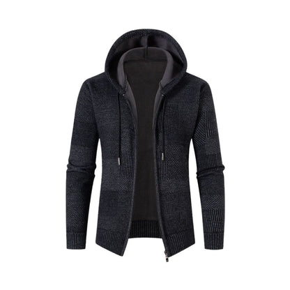 Confortable pull à capuche pour homme