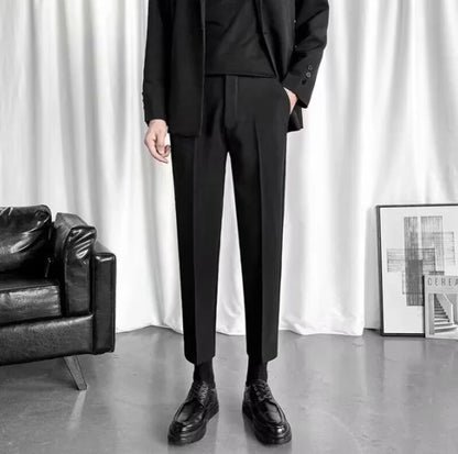 Pantalon Homme Coupe Slim Design Moderne