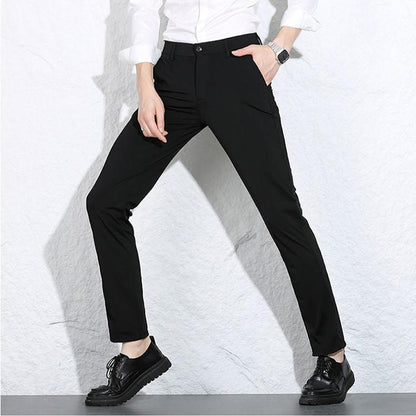 Pantalon élégant pour homme en tissu stretch confortable