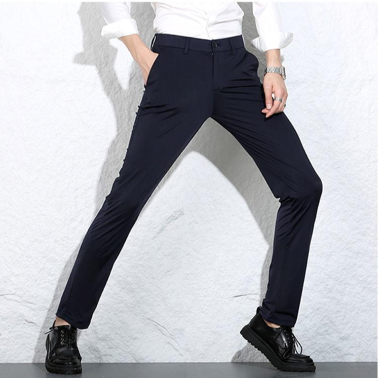 Pantalon élégant pour homme en tissu stretch confortable