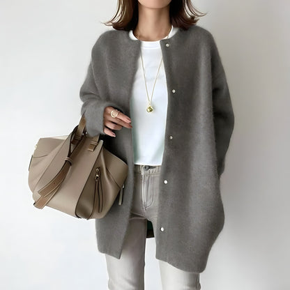 Cardigan boutonné à la mode
