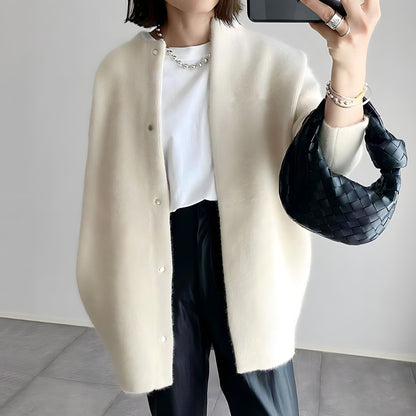 Cardigan boutonné à la mode