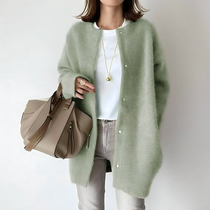 Cardigan boutonné à la mode