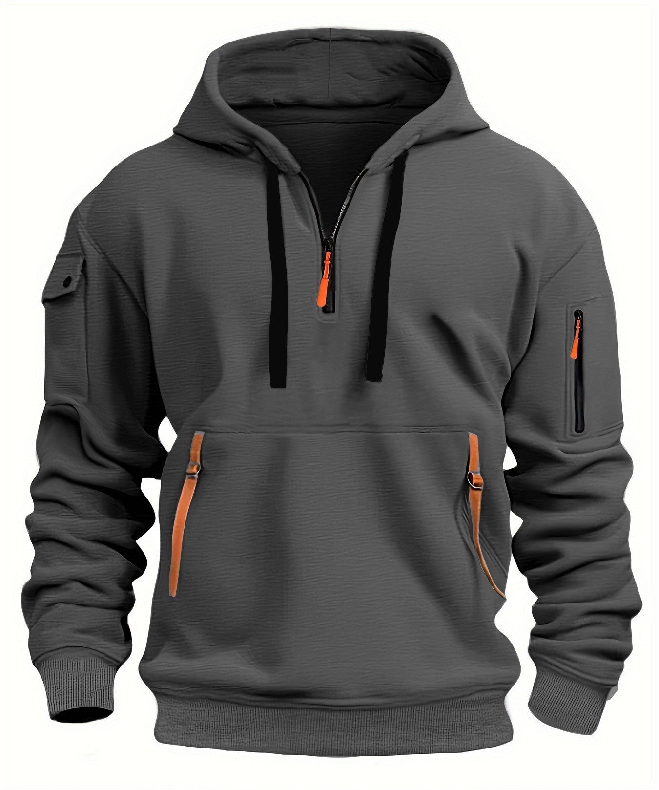 Pull-over pour homme tendance avec capuche
