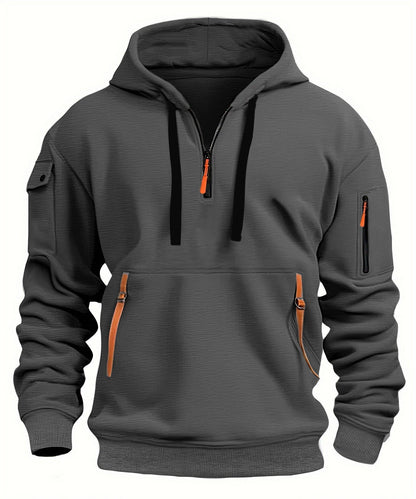 Pull-over pour homme tendance avec capuche