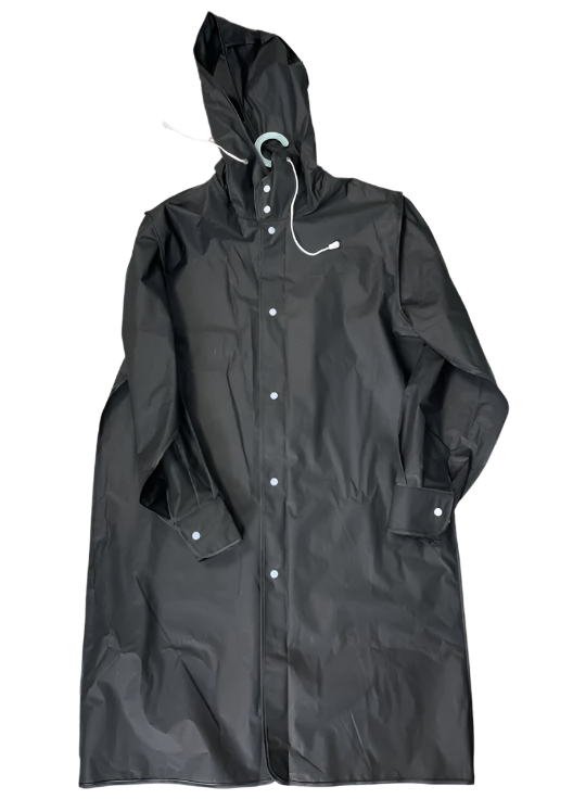 Imperméable long déperlant pour homme