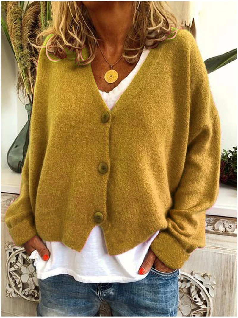 Gilet en maille souple chaud pour femme