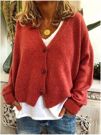 Gilet en maille souple chaud pour femme