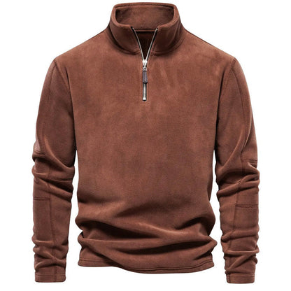 Polaire Homme Chaud Mi-Zip